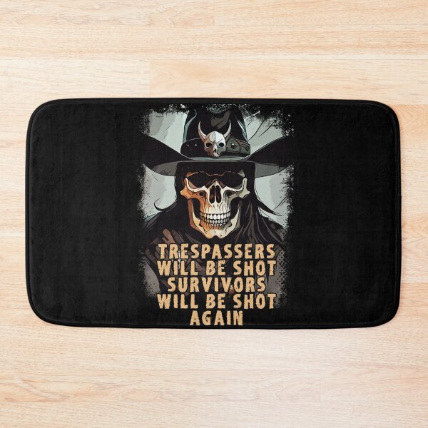 Item preview, Funny Wild West Cowboy Skull Sheriff Fantasy Art Style Quote designed and sold by Naumovski.