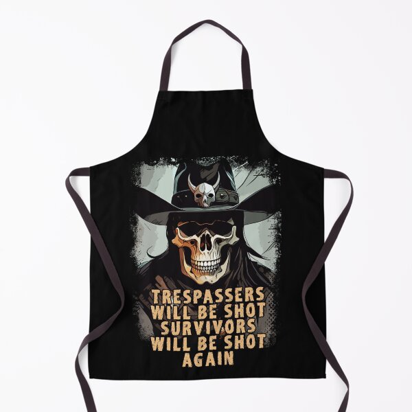 Item preview, Funny Wild West Cowboy Skull Sheriff Fantasy Art Style Quote designed and sold by Naumovski.