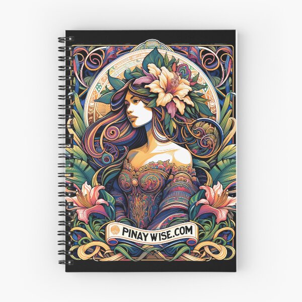 Artikelvorschau, Pinay Wise „Filipina in Blumen M2“ | Philippinen | Philippinisch | Pinoy | Pinay | Tagalog | Retro entworfen und verkauft von PinayWise.