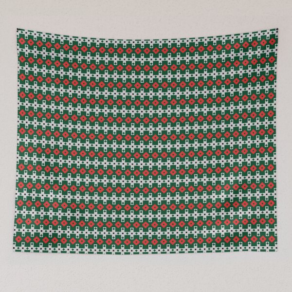 Item preview, Festive Aurora - Seamless Christmas Patterns in Geometric Harmony designed and sold by Looming Lines.