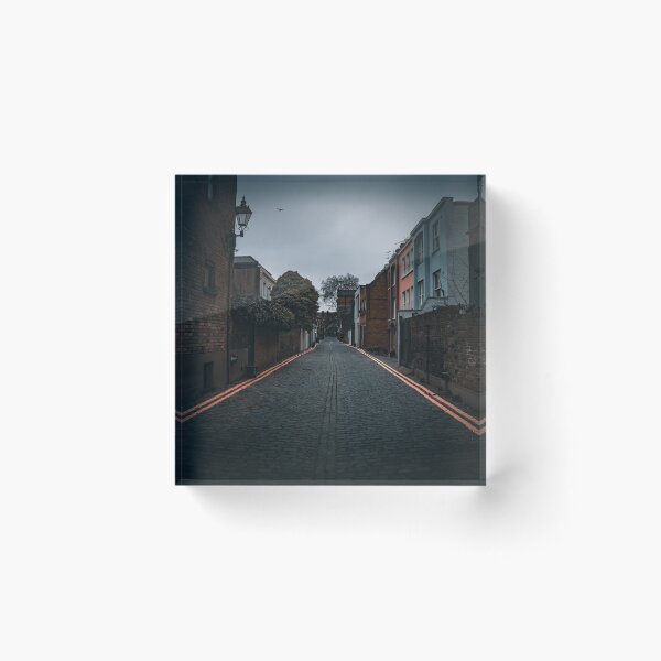 Item preview, A side street in west London - photo designed and sold by CineWanderlust.