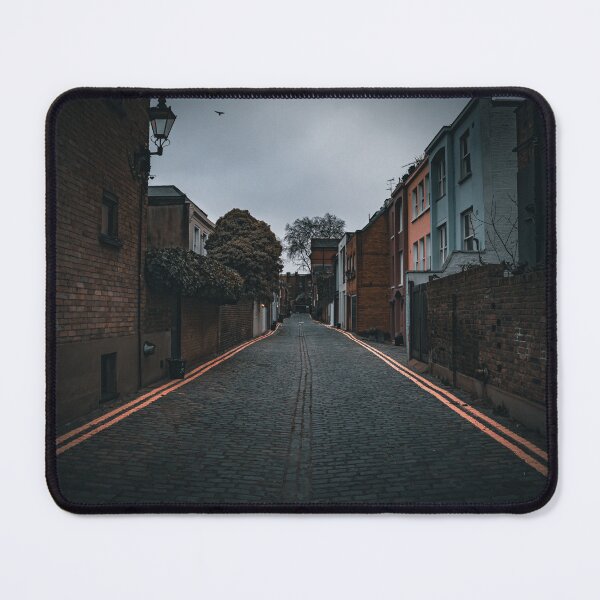 Item preview, A side street in west London - photo designed and sold by CineWanderlust.