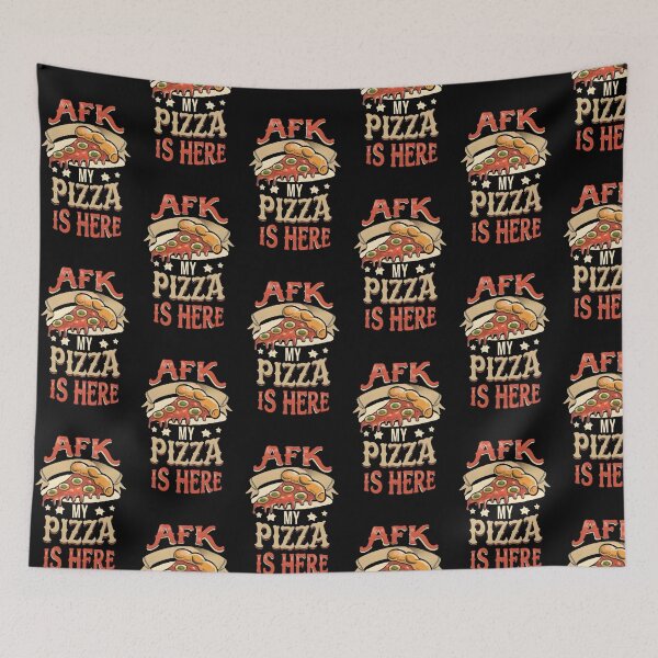 Artikelvorschau, AFK - My Pizza is Here entworfen und verkauft von Playful-Monster.