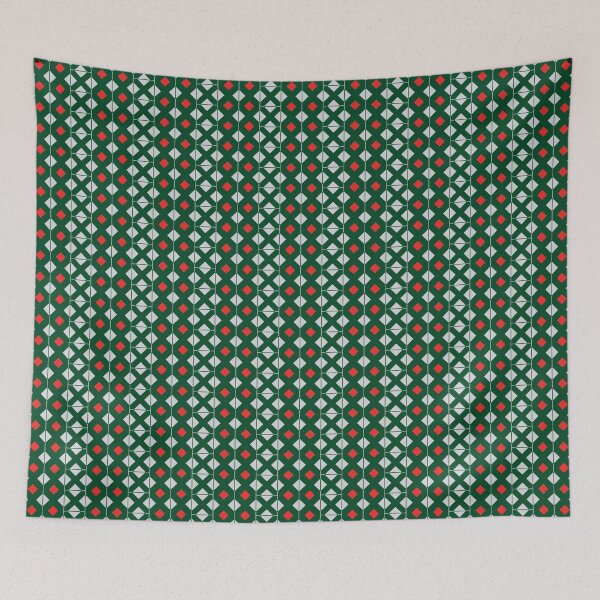 Item preview, Winter Whimsy - Abstract Geometry in Christmas Bliss designed and sold by Looming Lines.