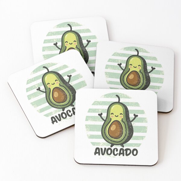 Item preview, avocado kawaii designed and sold by unicornunicorn.