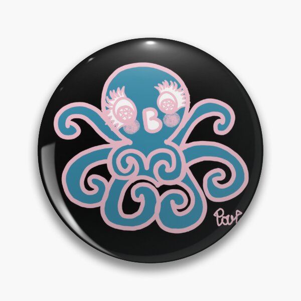Item preview, LaMaisonOfMY La Pouty Pout Pout COLLECTION La Pouty Octopus No. 4 Black Series designed and sold by LaMaisonOfMY.