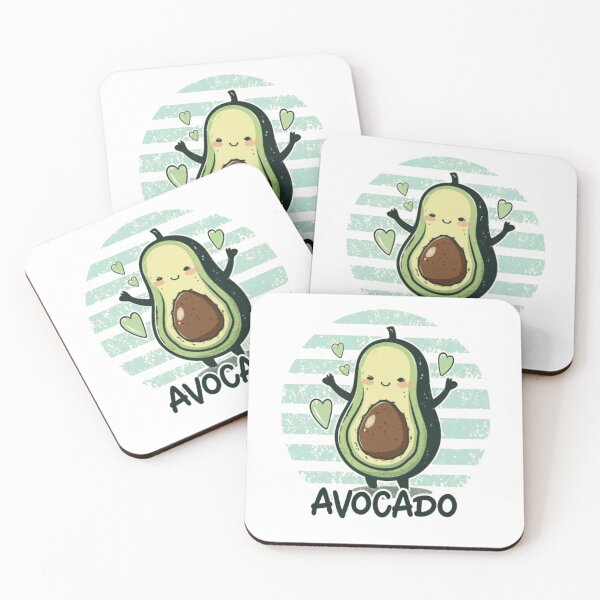 Item preview, avocado kawaii designed and sold by unicornunicorn.