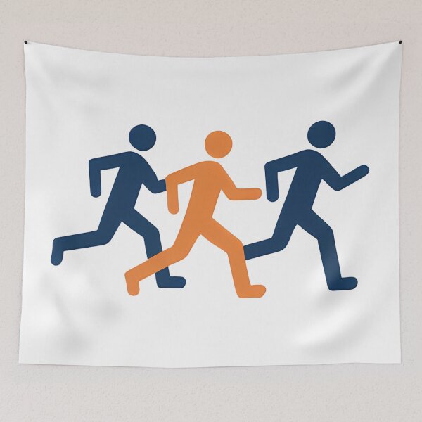 Item preview, Urban impulses: Exploring digital art that captures the pulsating energy of people in motion. designed and sold by Artedig.