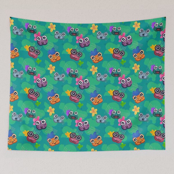 Item preview, Lilypad Flowery Frogs - Pattern designed and sold by JillPillDesign.