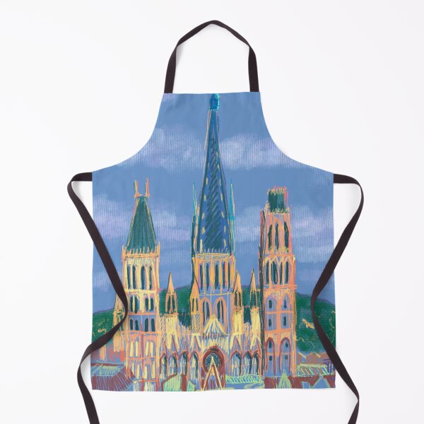 Item preview, Rouen Cathedral designed and sold by Tereza Pilar Art.