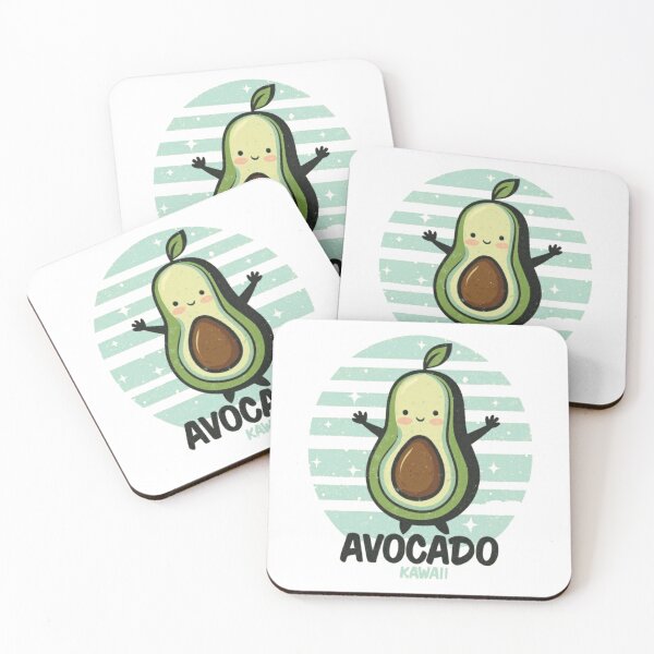 Item preview, avocado kawaii designed and sold by unicornunicorn.