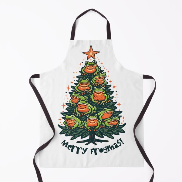 Item preview, Whimsical Croaks: Frogs Singing Merry Frogmas designed and sold by EmeraldeaArt.