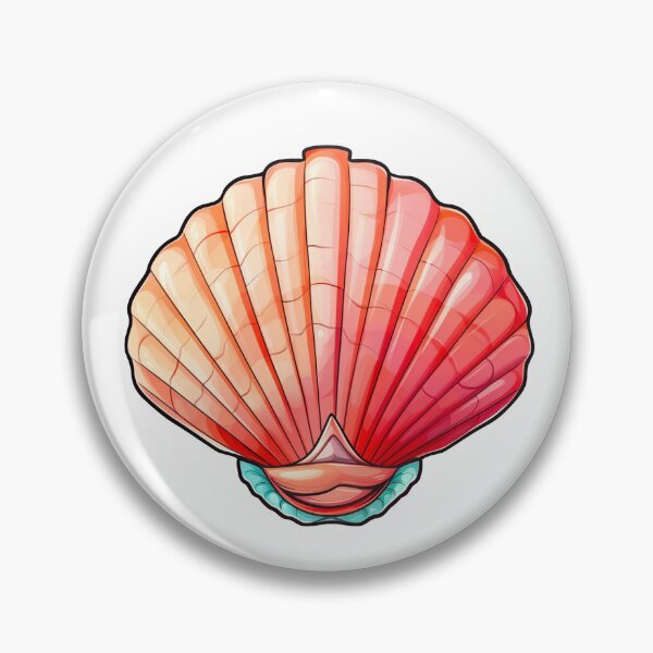 Item preview, Orange sea shell designed and sold by DiveIntoDesigns.