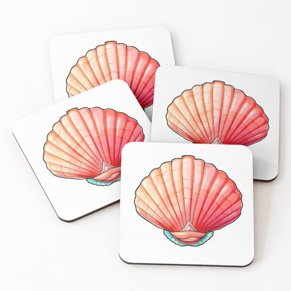Item preview, Orange sea shell designed and sold by DiveIntoDesigns.