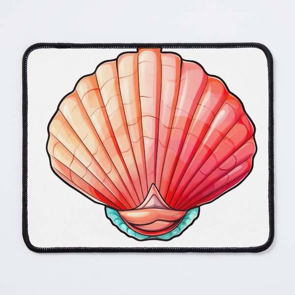 Item preview, Orange sea shell designed and sold by DiveIntoDesigns.