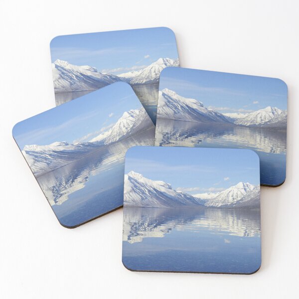 Item preview, Snow at Lake McDonald designed and sold by Whisperingpeaks.
