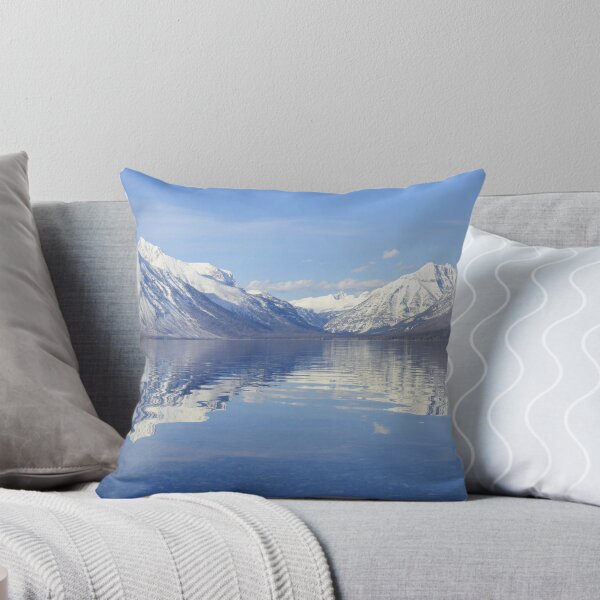 Item preview, Snow at Lake McDonald designed and sold by Whisperingpeaks.