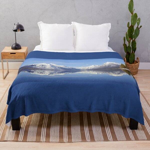 Item preview, Snow at Lake McDonald designed and sold by Whisperingpeaks.
