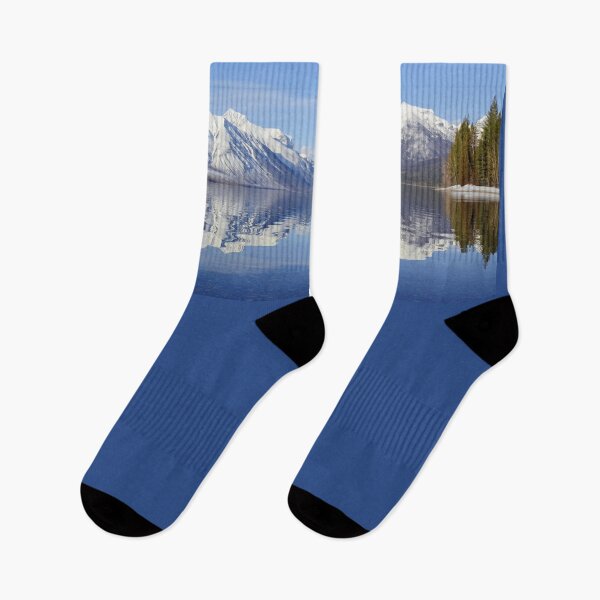Item preview, Snow at Lake McDonald designed and sold by Whisperingpeaks.