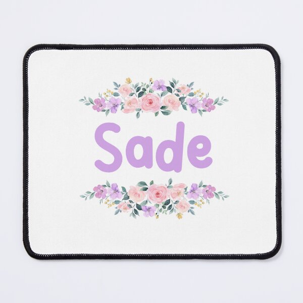 Item preview, Purple Flower Sade Name Label designed and sold by NormadWorld.