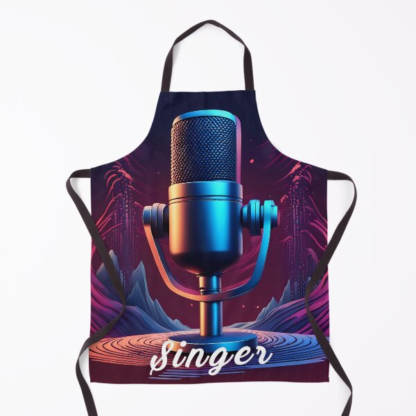 Item preview, Microphone large design Singer lettering designed and sold by Salimgor Hangaround Music.