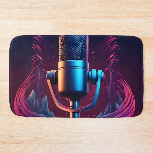 Item preview, Microphone large design Singer lettering designed and sold by Salimgor Hangaround Music.