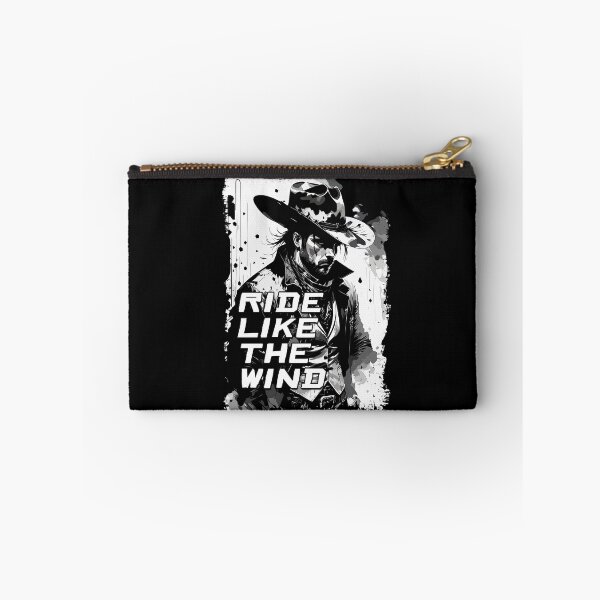 Item preview, Ride Like The Wind Rugged VIntage Wild West Cowboy Quote Illustration designed and sold by Naumovski.