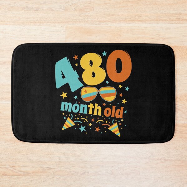 Item preview, Funny 40th Birthday, 480 month old  designed and sold by iclipart.
