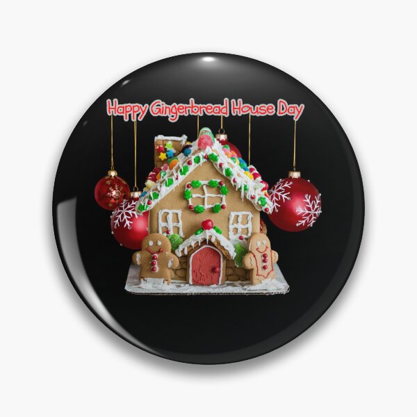 Item preview, "Gingerbread House Day" is a day when people around the world come together to build beautiful gingerbread houses and create fun during the Christmas festival. designed and sold by attakorn.