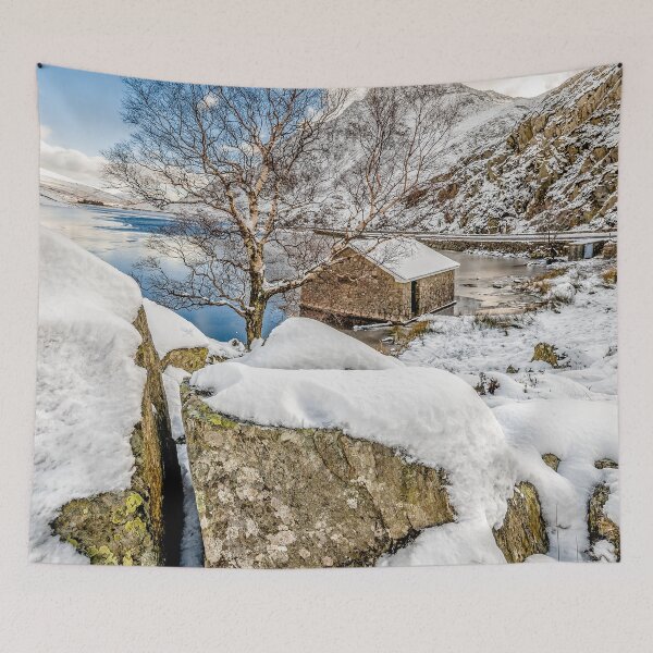 Item preview, Ogwen Lake And Tryfan Mountain Snowdonia designed and sold by AJEvans.
