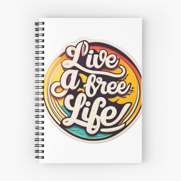 Item preview, Live A Free Life designed and sold by AImonk.