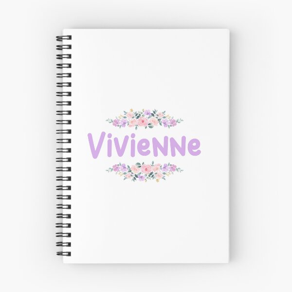 Item preview, Purple Flower Vivienne Name Label designed and sold by NormadWorld.
