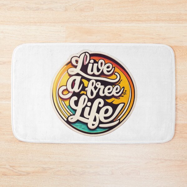 Item preview, Live A Free Life designed and sold by AImonk.