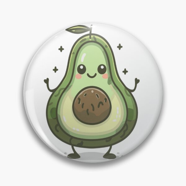 Item preview, avocado kawaii designed and sold by unicornunicorn.