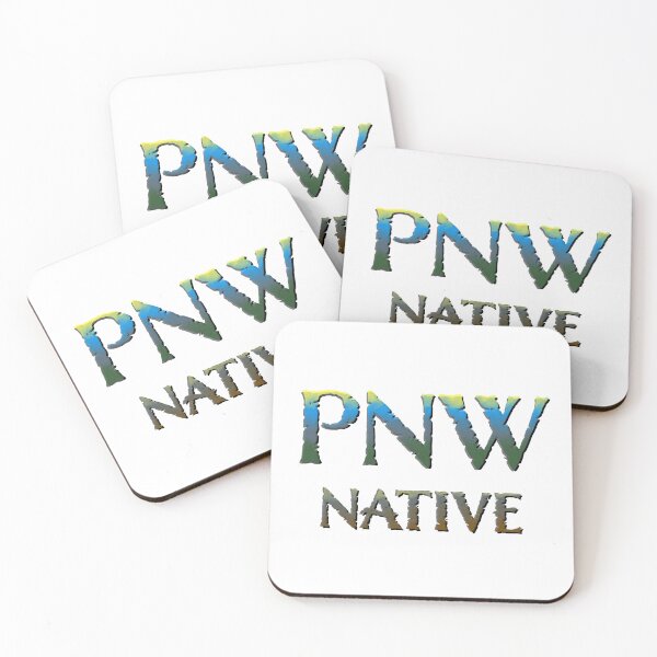 Artikelvorschau, PNW Native (typografiebasiertes Design) entworfen und verkauft von JillPillDesign.