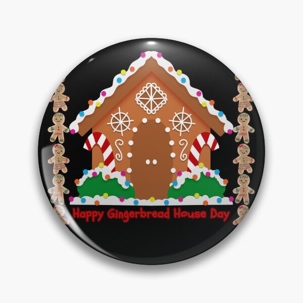 Item preview, "Gingerbread House Day" is a day when people around the world come together to build beautiful gingerbread houses and create fun during the Christmas festival. designed and sold by attakorn.