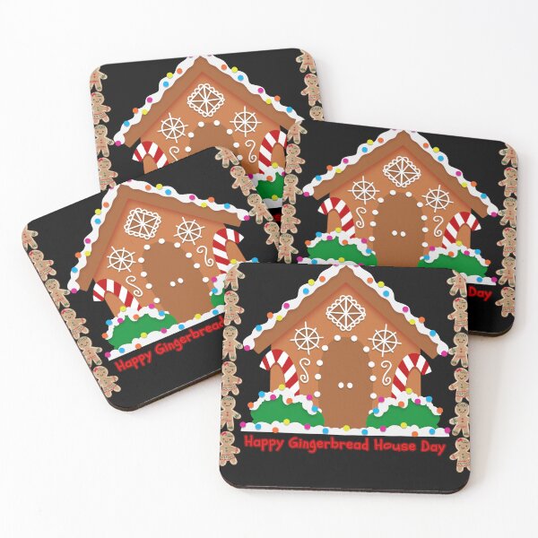 Item preview, "Gingerbread House Day" is a day when people around the world come together to build beautiful gingerbread houses and create fun during the Christmas festival. designed and sold by attakorn.
