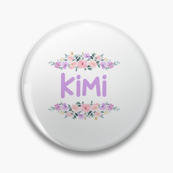 Item preview, Purple Flower Kimi Name Label designed and sold by NormadWorld.