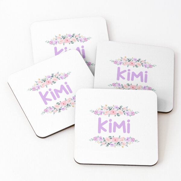 Item preview, Purple Flower Kimi Name Label designed and sold by NormadWorld.