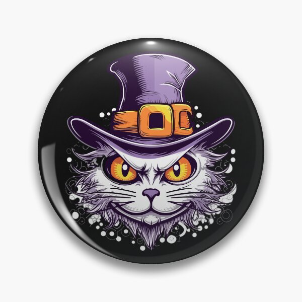Item preview, Spooky Cat Elegance: Bold Outlines and Whimsy designed and sold by DigitalGraphic1.