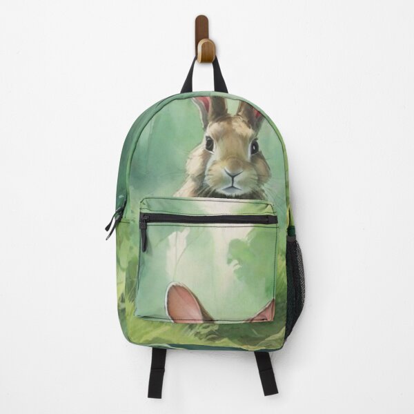 Item preview, Rabbit in Green forest_watercolour designed and sold by shokA Design.