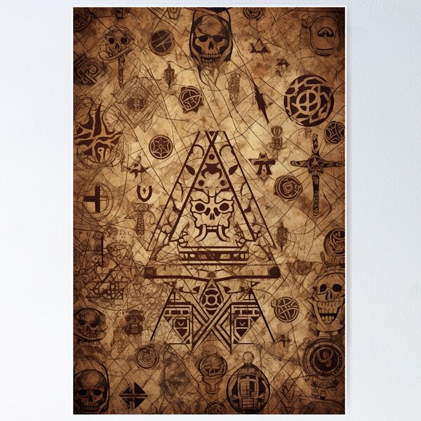 Item preview, Mystical Engravings: Ancient Symbolism Unveiled designed and sold by Piotrek0001.