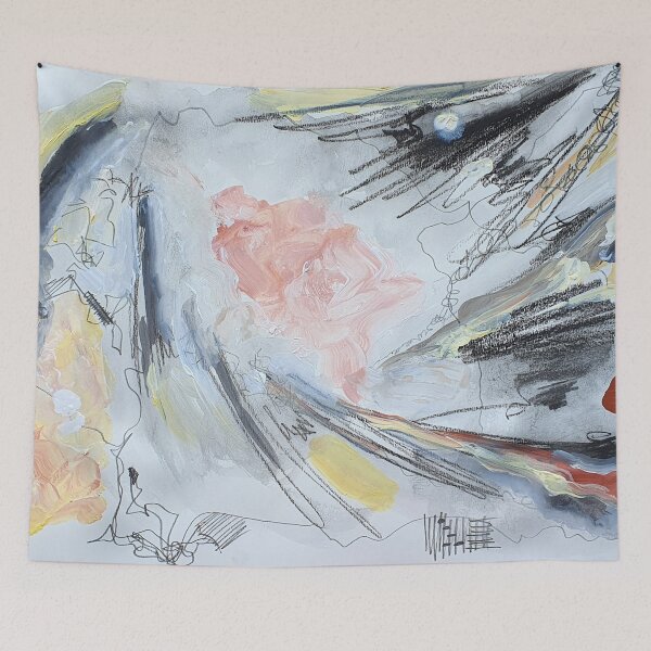Item preview, moonlight abstract designed and sold by Tereza Pilar  Art.