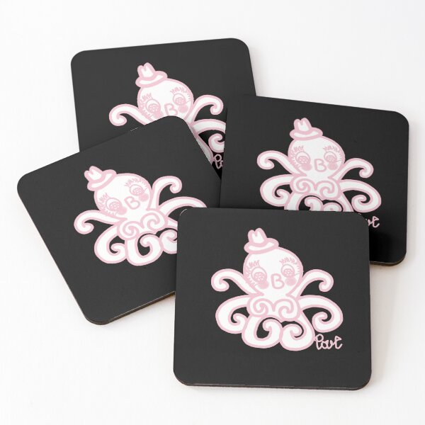 Item preview, LaMaisonOfMY La Pouty Pout Pout COLLECTION La Pouty Octopus No. 7 Black Series designed and sold by LaMaisonOfMY.