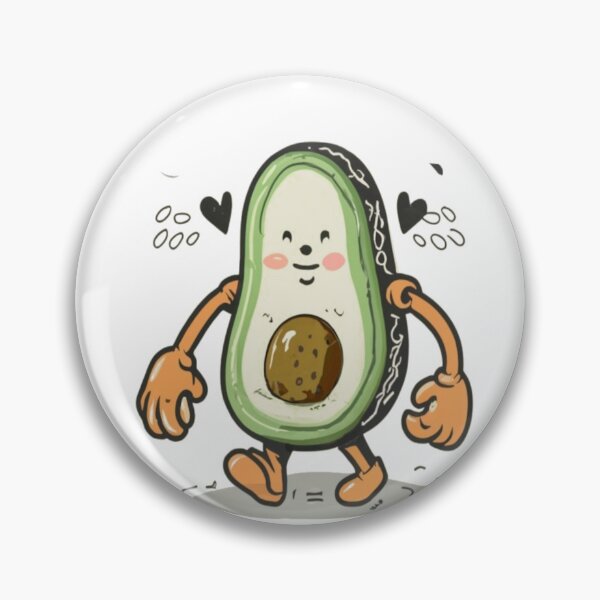 Item preview, avocado kawaii designed and sold by unicornunicorn.