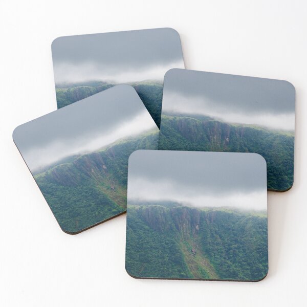 Item preview, Beautiful View of Greenish Foggy mountain  designed and sold by GuruKde.
