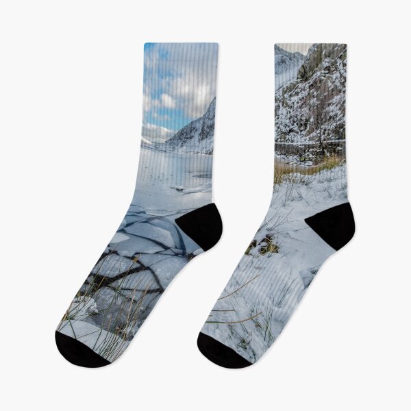 Item preview, Frozen Lake Snowdonia designed and sold by AJEvans.