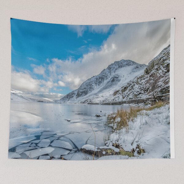 Item preview, Frozen Lake Snowdonia designed and sold by AJEvans.