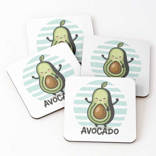 Item preview, avocado kawaii designed and sold by unicornunicorn.