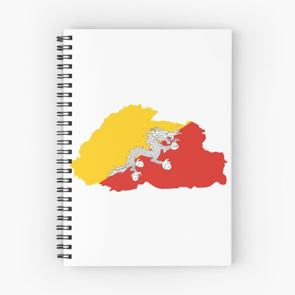 Item preview, bhutan flag map designed and sold by tony4urban.